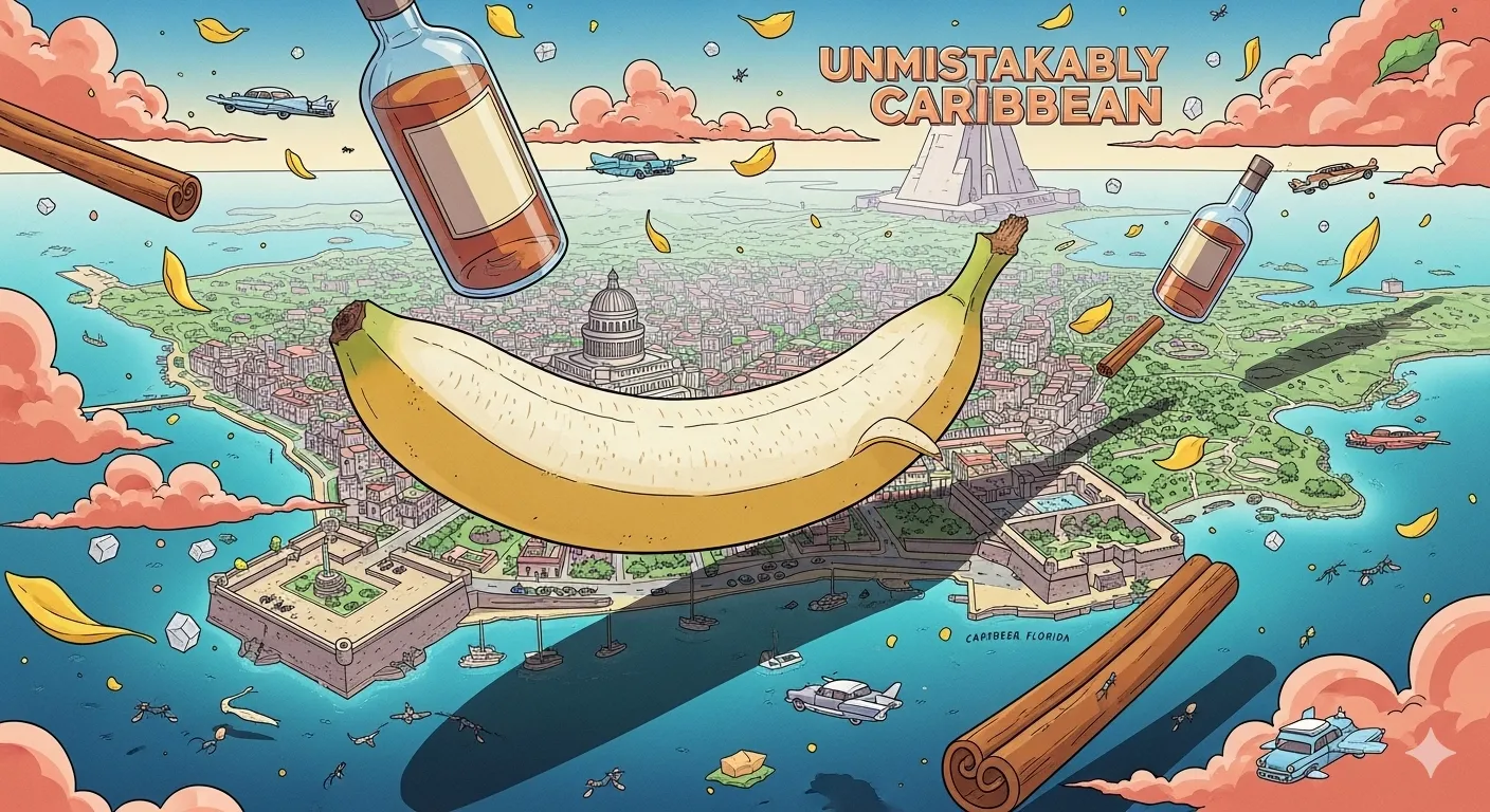 Illustration for Rum Banana