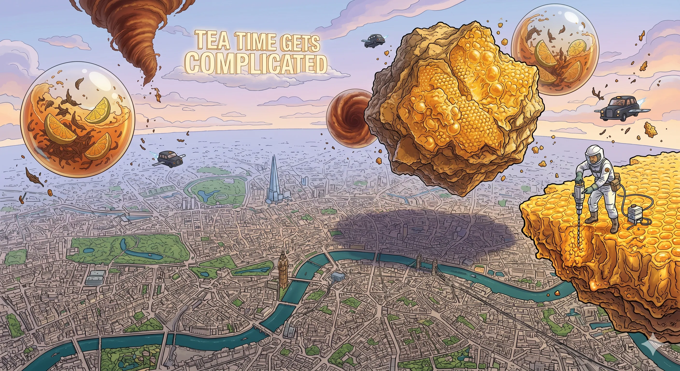 Illustration for Earl Grey and Burnt Honey