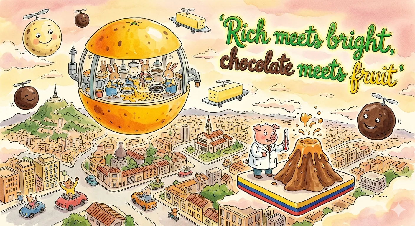 Illustration for Brigadeiro & Passion Fruit