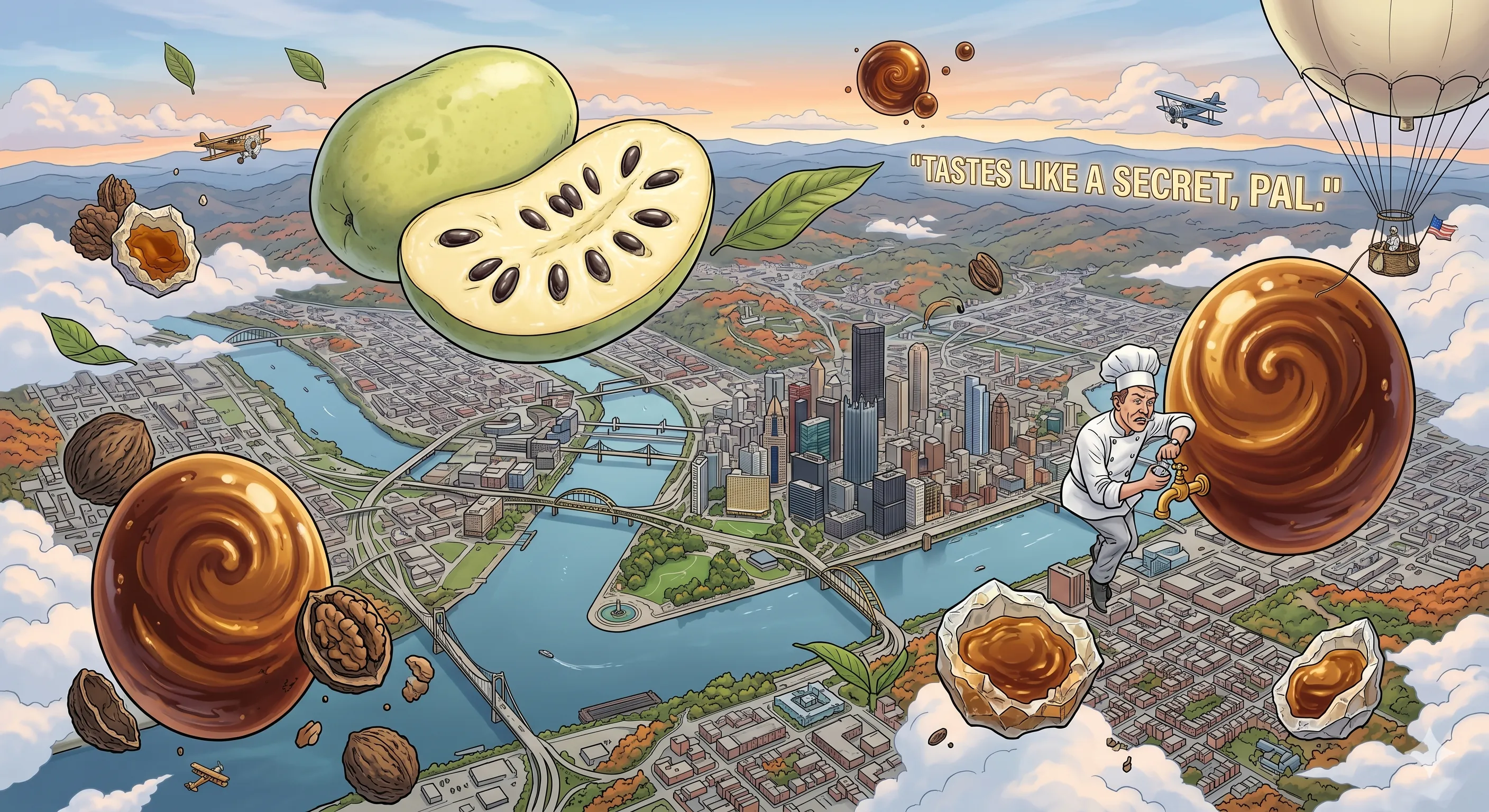 Illustration for Appalachian Pawpaw & Maple